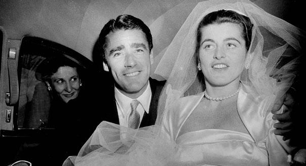 Patricia Kennedy Lawford and Peter Lawford