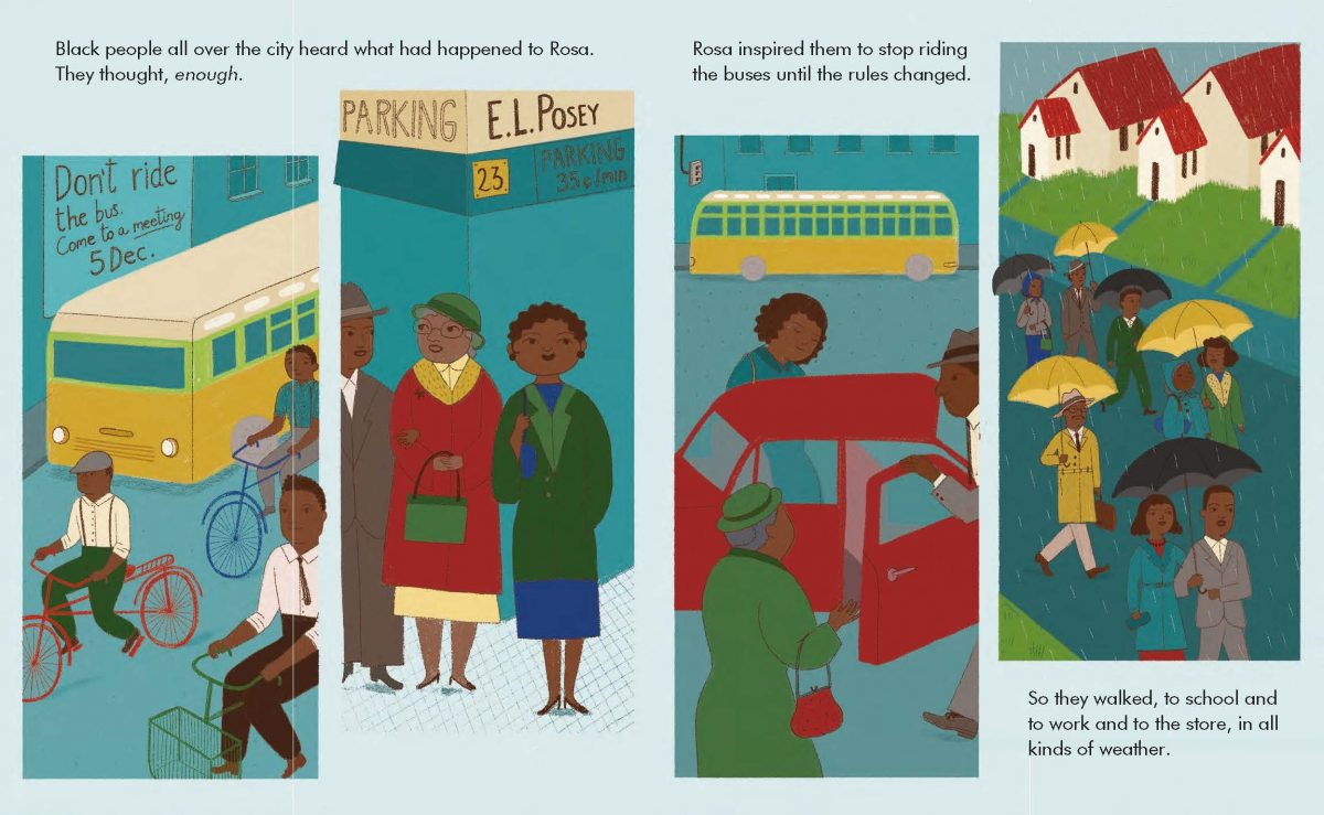 rosa parks big head book