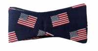 US Flag bow tie