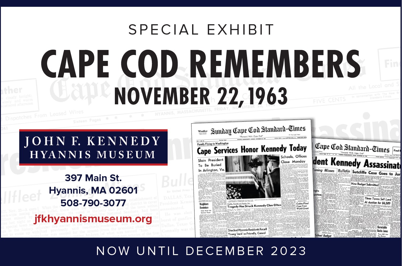 Cape Cod Remembers: November 22, 1963 